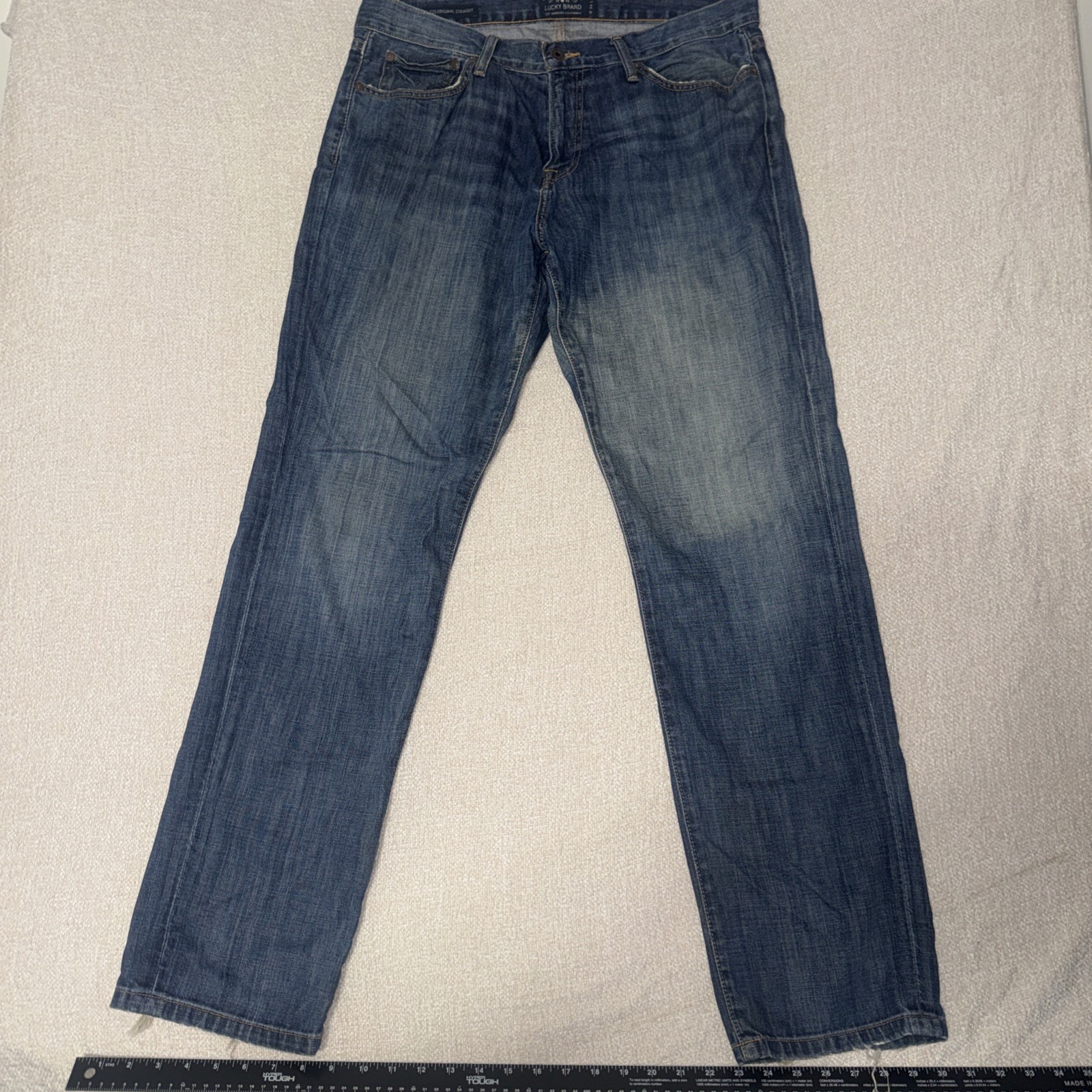 Lucky Brand Jeans Mens 34w X 32l 221 Original Straight 278